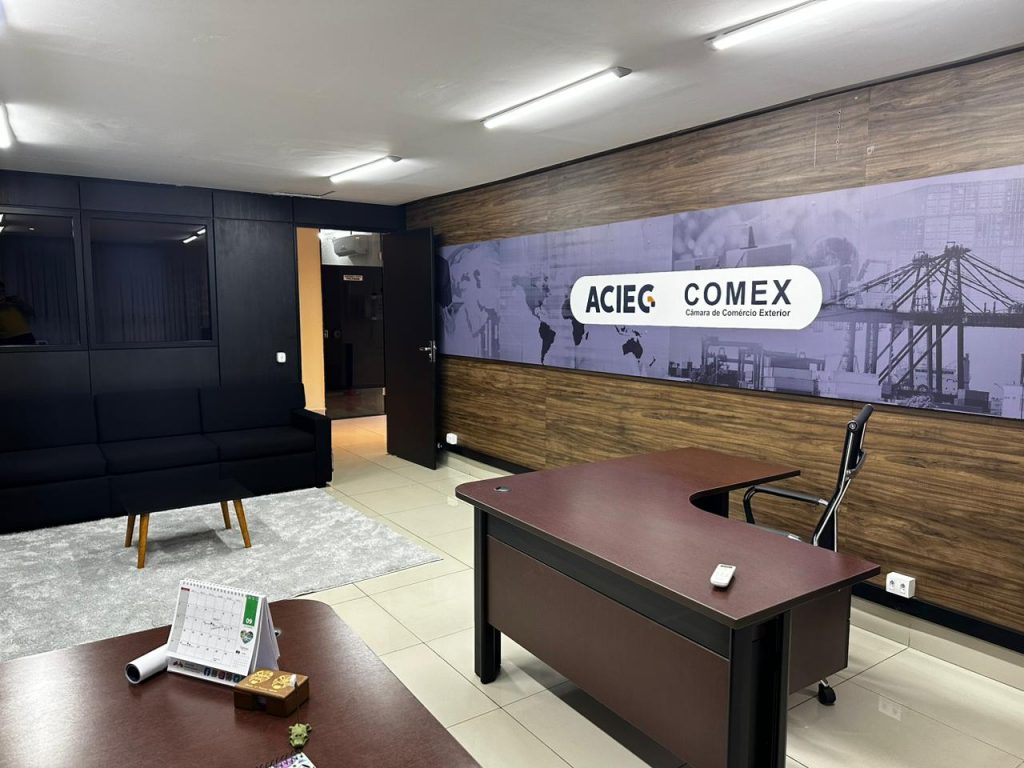 Sala Comex. (Foto: Lucas Almeida)