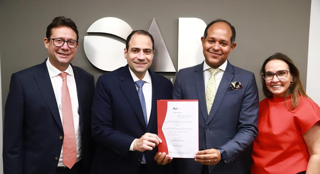 Carlos André na posse da coordenação na ESA Nacional